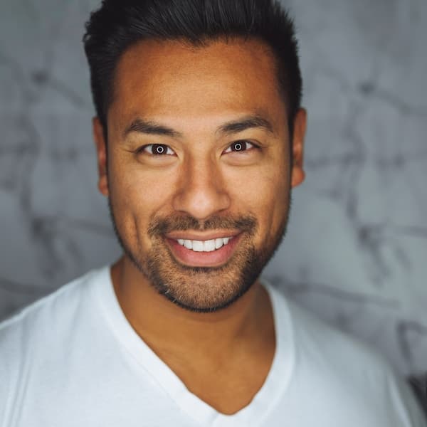 Man with healthy, full hair